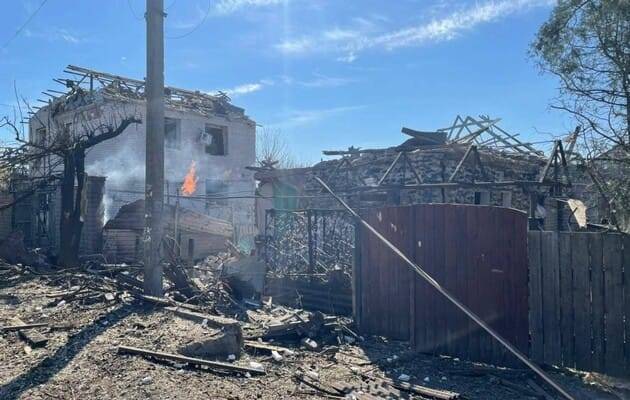 Наслідки обстрілів на Запоріжжі
