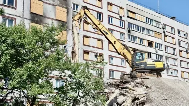 Ремонт постраждалого будинку