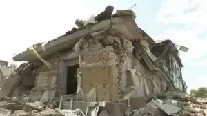 Наслідки ракетної атаки росіян на Запоріжжі