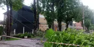Наслідки урагану в Запоріжжі
