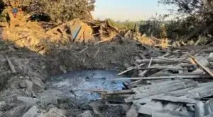 Наслідки ракетної атаки росіян на Запоріжжі