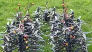 Виставка китайських військових дронів