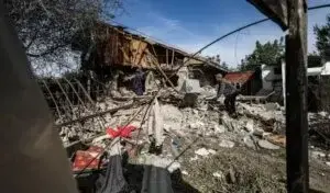 Наслідки російських обстрілів / Фото: Запорізька ОВА