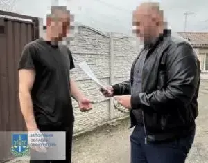 Обвинувачений / Фото: Запорізька обласна прокуратура