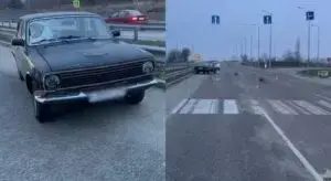 Місце ДТП / Фото: ГУНП Запорізької області
