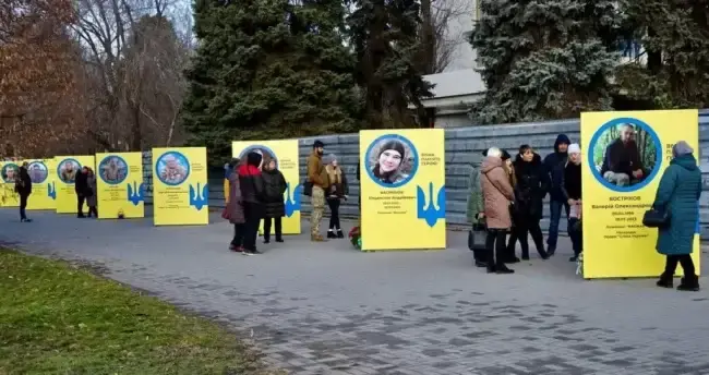 «Алея Героїв» у Запоріжжі / Фото: Запорізька міська рада