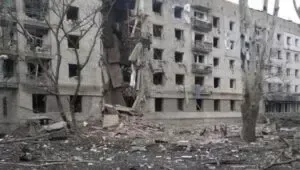 Наслідки авіаударів по Оріхову