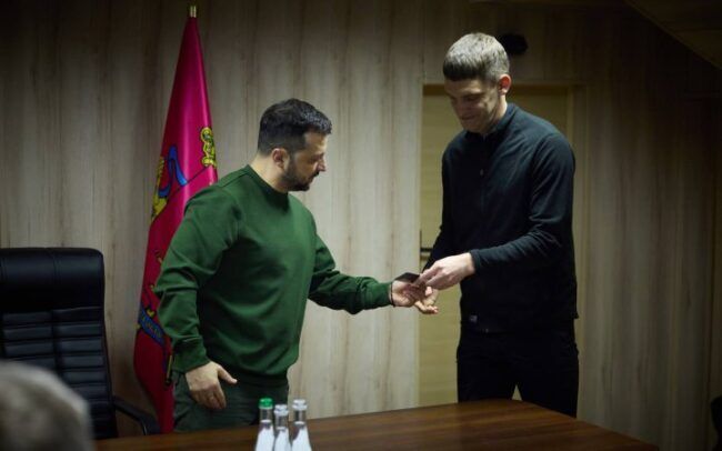 Володимир Зеленський та Іван Федоров
