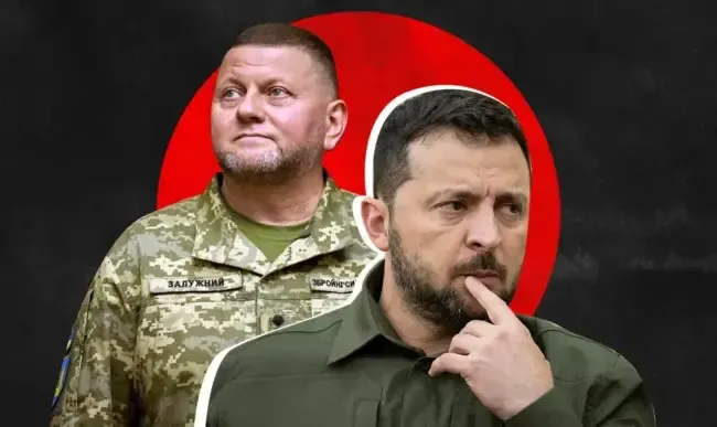 Валерій Залужний і Володимир Зеленський