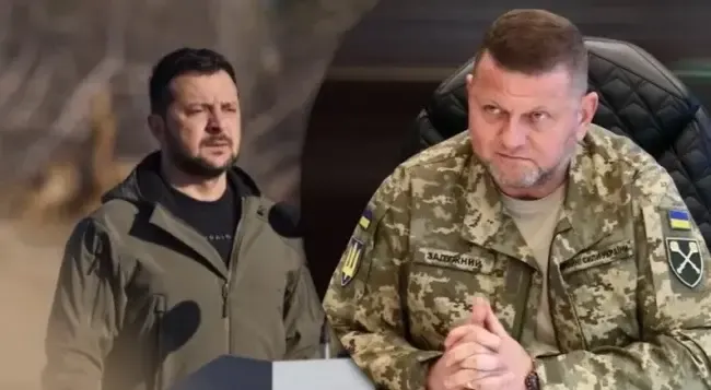 Володимир Зеленський і Валерій Залужний