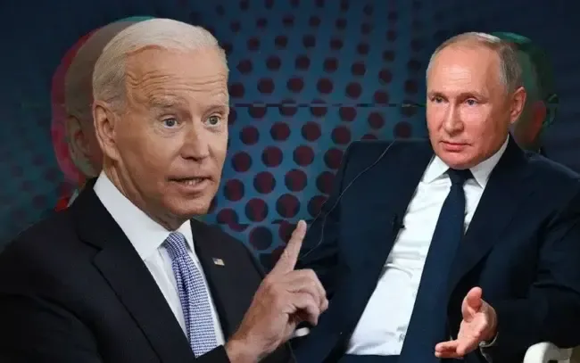 Джо Байден і Володимир Путін