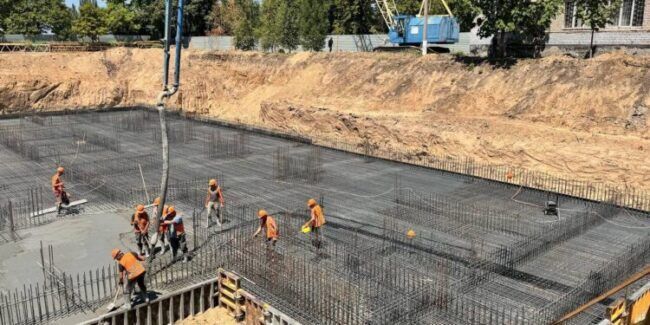 Будівництво підземної школи у Запоріжжі