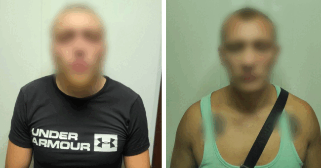 Затримані нападники