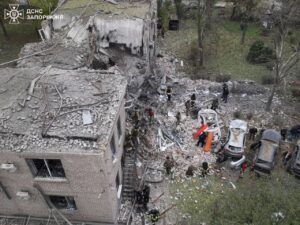 Ракетний удар по Запоріжжю