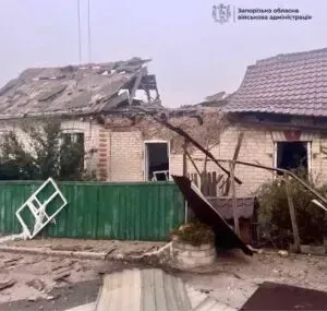 Наслідки ударів КАБами по Запоріжжю