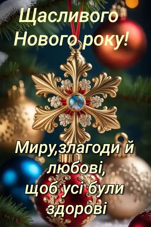З Новим роком 2025