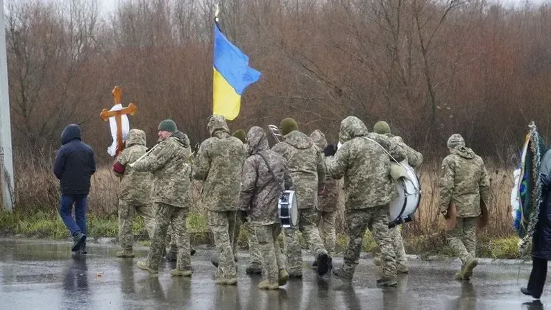 Церемонія прощання з ветераном Олександром Таліковим