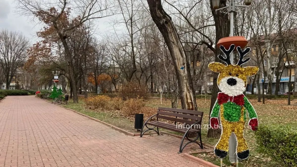 Новорічні локації у Запоріжжі