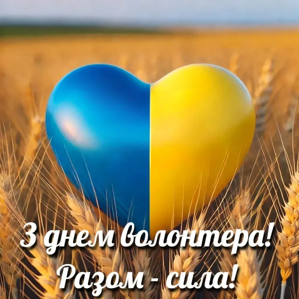 З Днем волонтера