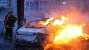 Наслідки обстрілу Запоріжжя