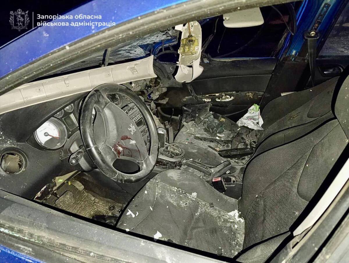 В Малокатеринівці дрон влучив у авто