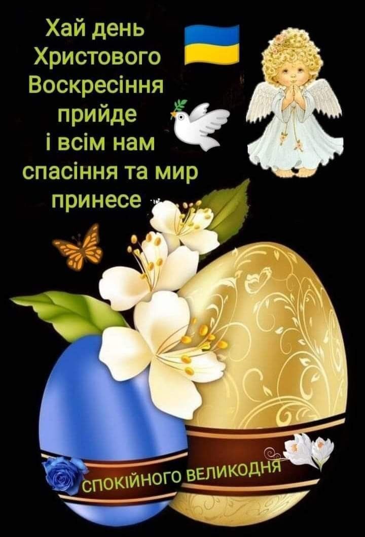 Великдень 2025: патріотичні привітання