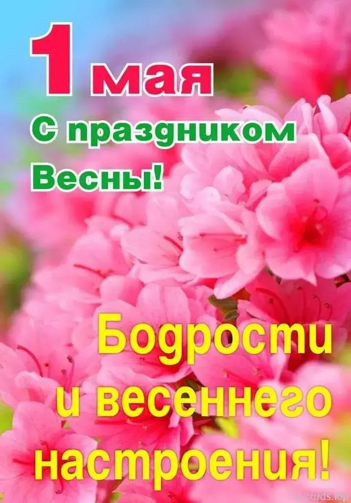 Поздравления с 1 мая