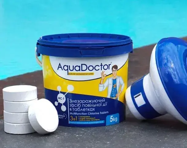 Хлор AquaDoctor MC-T 3 в 1 Хлор AquaDoctor MC-T 3 в 1
