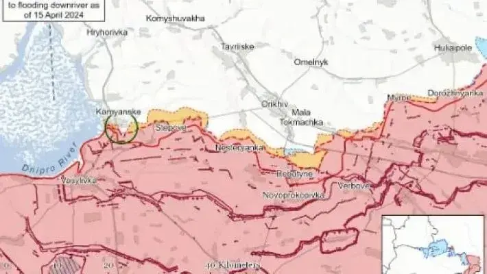 Росіяни стягують живу силу і техніку біля Оріхова та Гуляйполя (карта) Росіяни стягують живу силу і техніку біля Оріхова та Гуляйполя (карта)