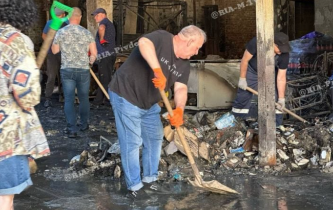 Ліквідація наслідків обстрілів у Запоріжжі