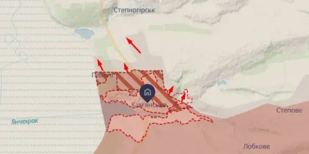 Російські війська стали ближче до Запоріжжя ще на кілометр (карта)