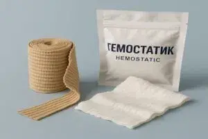 Головні особливості гемостатичного бинта в порівнянні з серветками