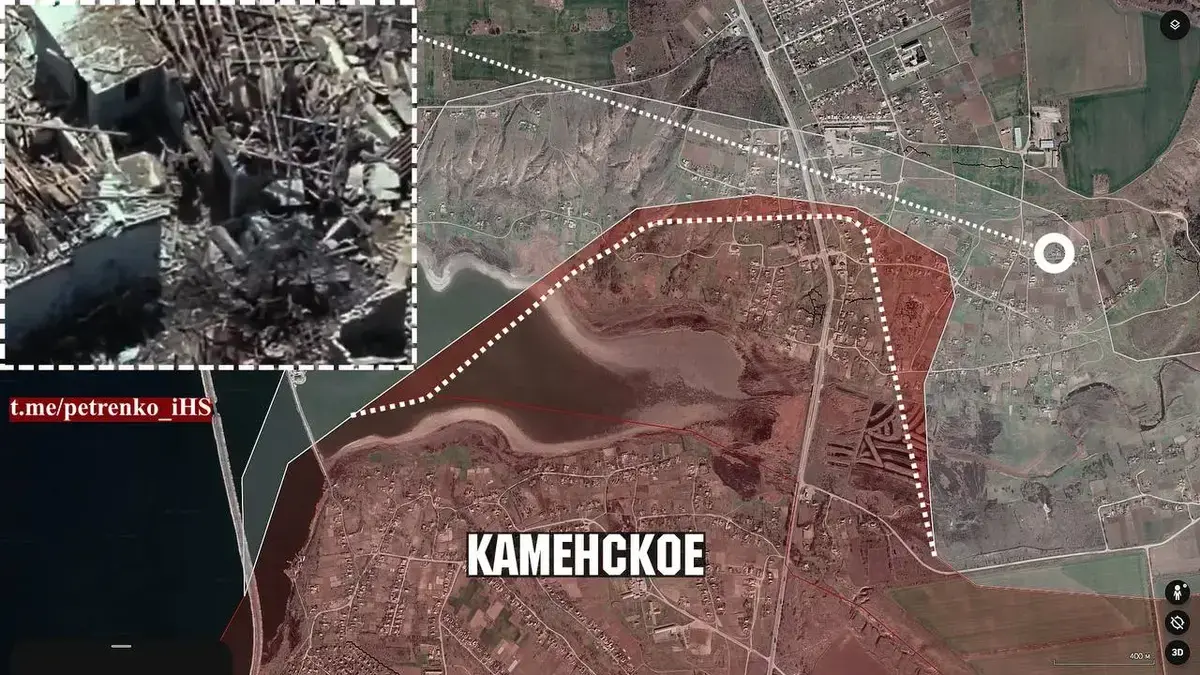 Запорізький фронт: росіяни закріплюються біля Кам’янського і не тільки