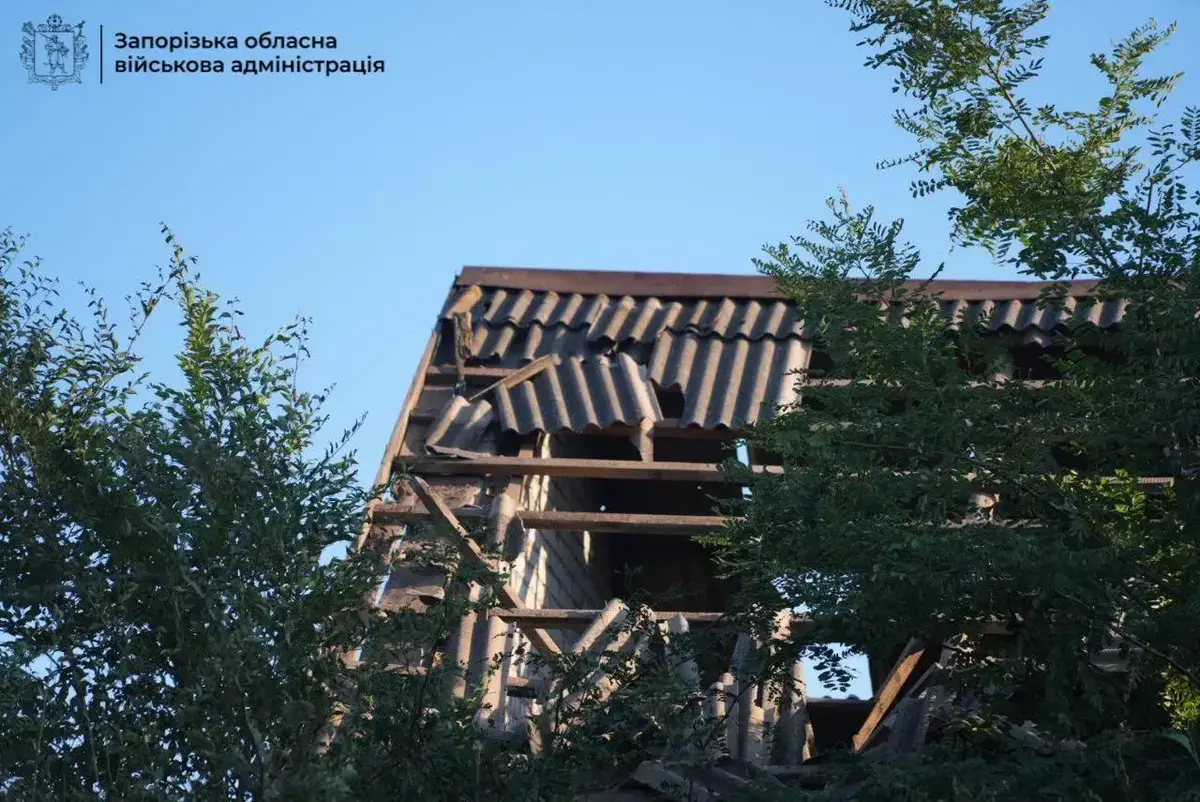 Нічна атака на Запоріжжя