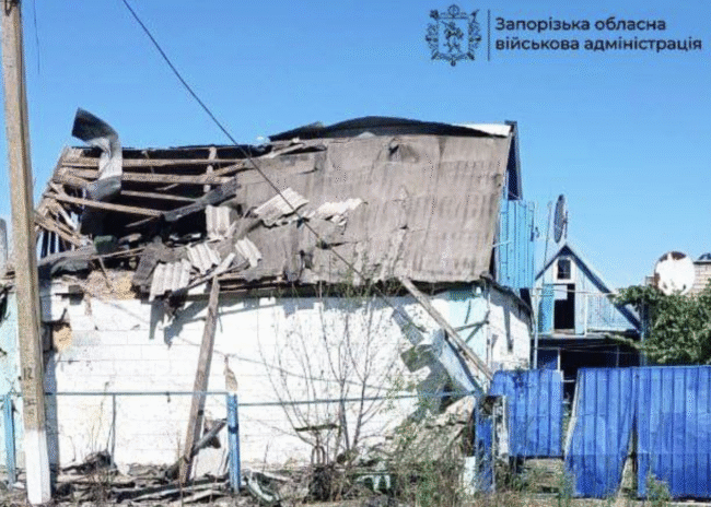 Ворог атакував Кушугумську громаду та завдав понад півтисячі ударів по Запорізькій області