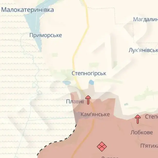 Російські війська зайшли до Степногірська: окупанти закріпилися на кількох напрямках