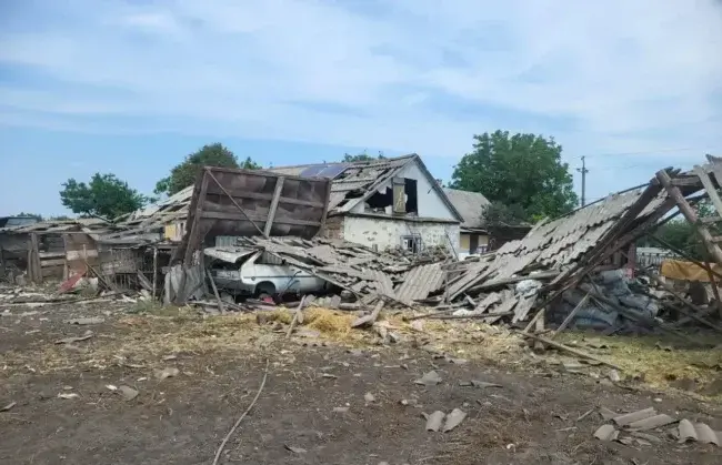 Наслідки масованого обстрілу на Запоріжжі