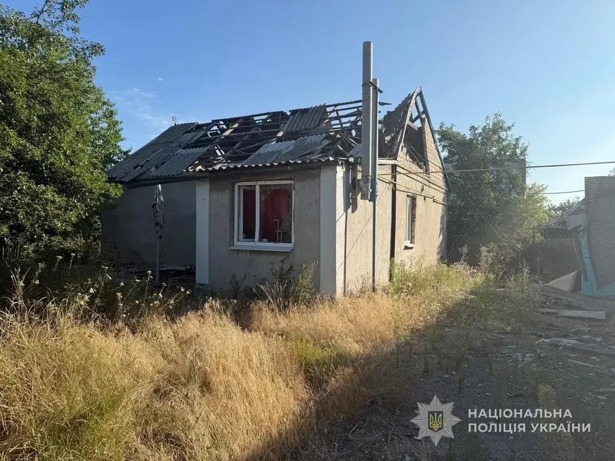 Фото наслідків масованого обстрілу на Запоріжжі