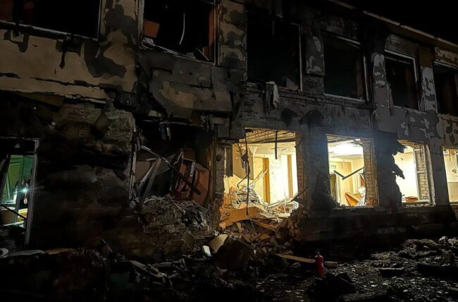 Масштабна атака на Запоріжжя