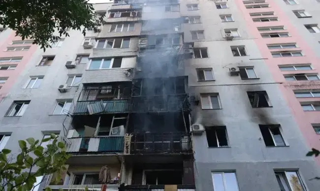Масований обстріл Запоріжжя