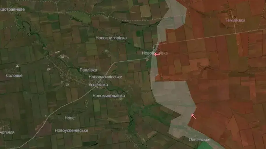 Аналітики фіксують нові просування росіян на Запоріжжі (карта) Аналітики фіксують нові просування росіян на Запоріжжі (карта)