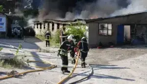 Пожежа у Запоріжжі
