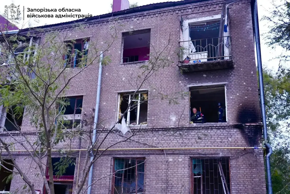 У Запоріжжі після атаки постраждало вже семеро людей, пошкоджено майно 44 родин