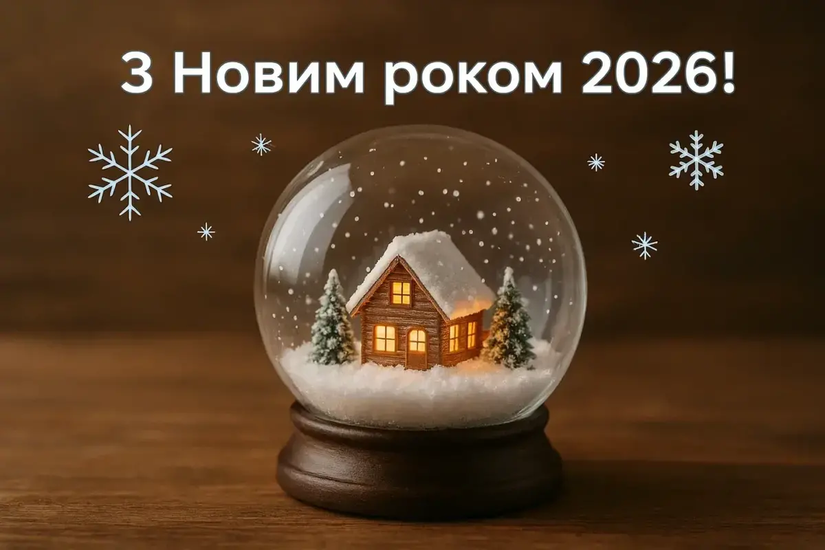 З наступаючим Новим роком 2026: душевні вітання, красиві листівки та картинки