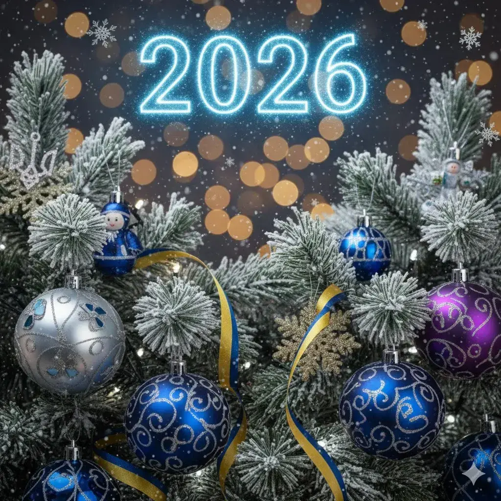 З Новим роком 2026: патріотичні вітання та найкрасивіші картинки, листівки З Новим роком 2026: патріотичні вітання та найкрасивіші картинки, листівки