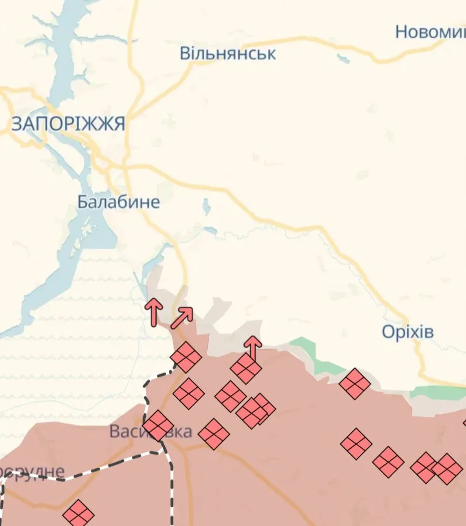 Масштабний наступ на Запоріжжя та Оріхів готує армія РФ 