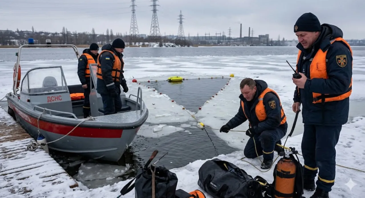 Керівник змусив наловити риби: загинув водолаз-сапер під льодом у Запоріжжі