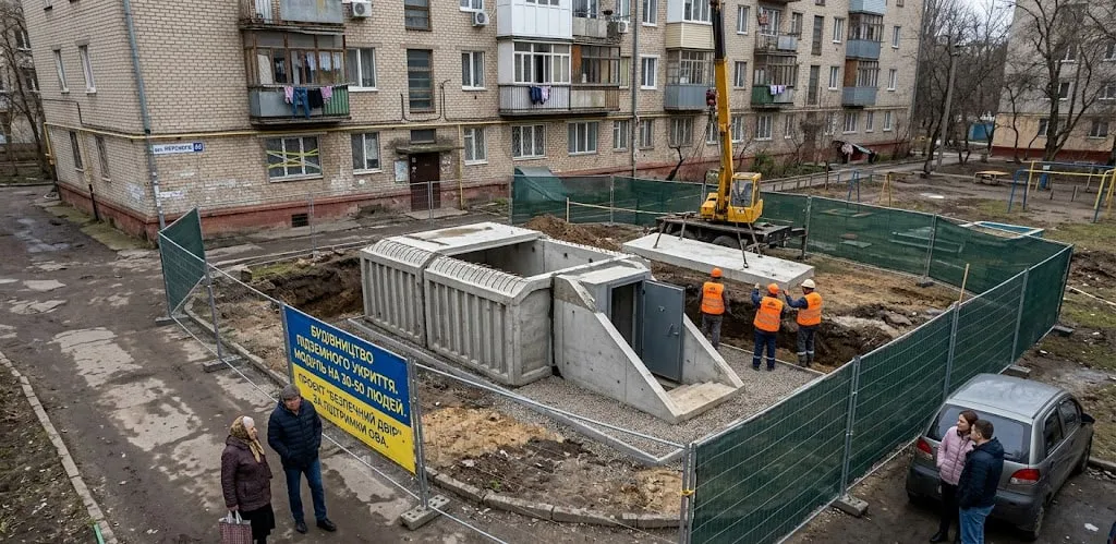 Бункери біля під'їздів: у Запоріжжі за 50 мільйонів починають будівництво мережі підземних укриттів