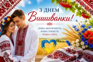 День вишиванки 2026 у Запоріжжі: патріотичні листівки, традиції козацького оберега та привітання