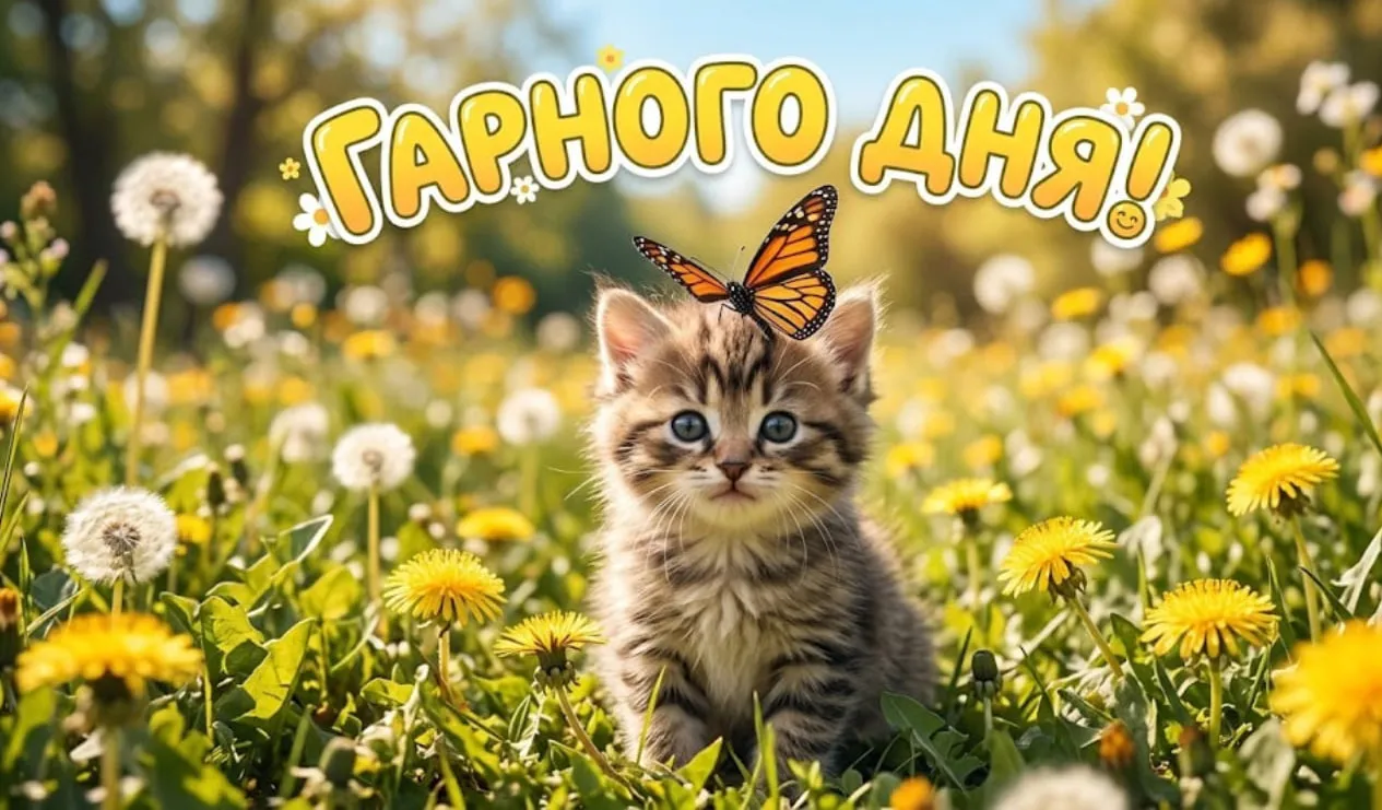 Доброго весняного ранку картинки українською мовою: гарного дня та мирного неба